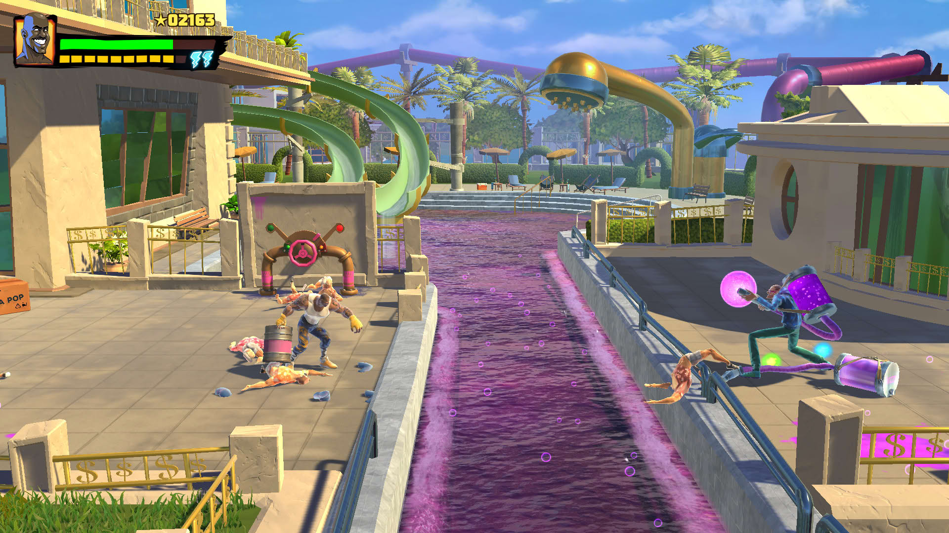 Screenshot for Shaq Fu: A Legend Reborn