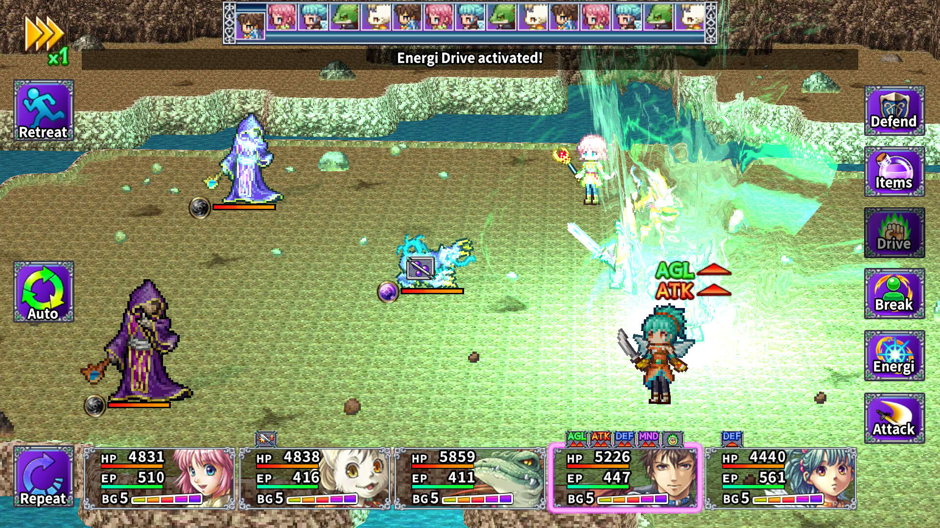 Screenshot for Alphadia F