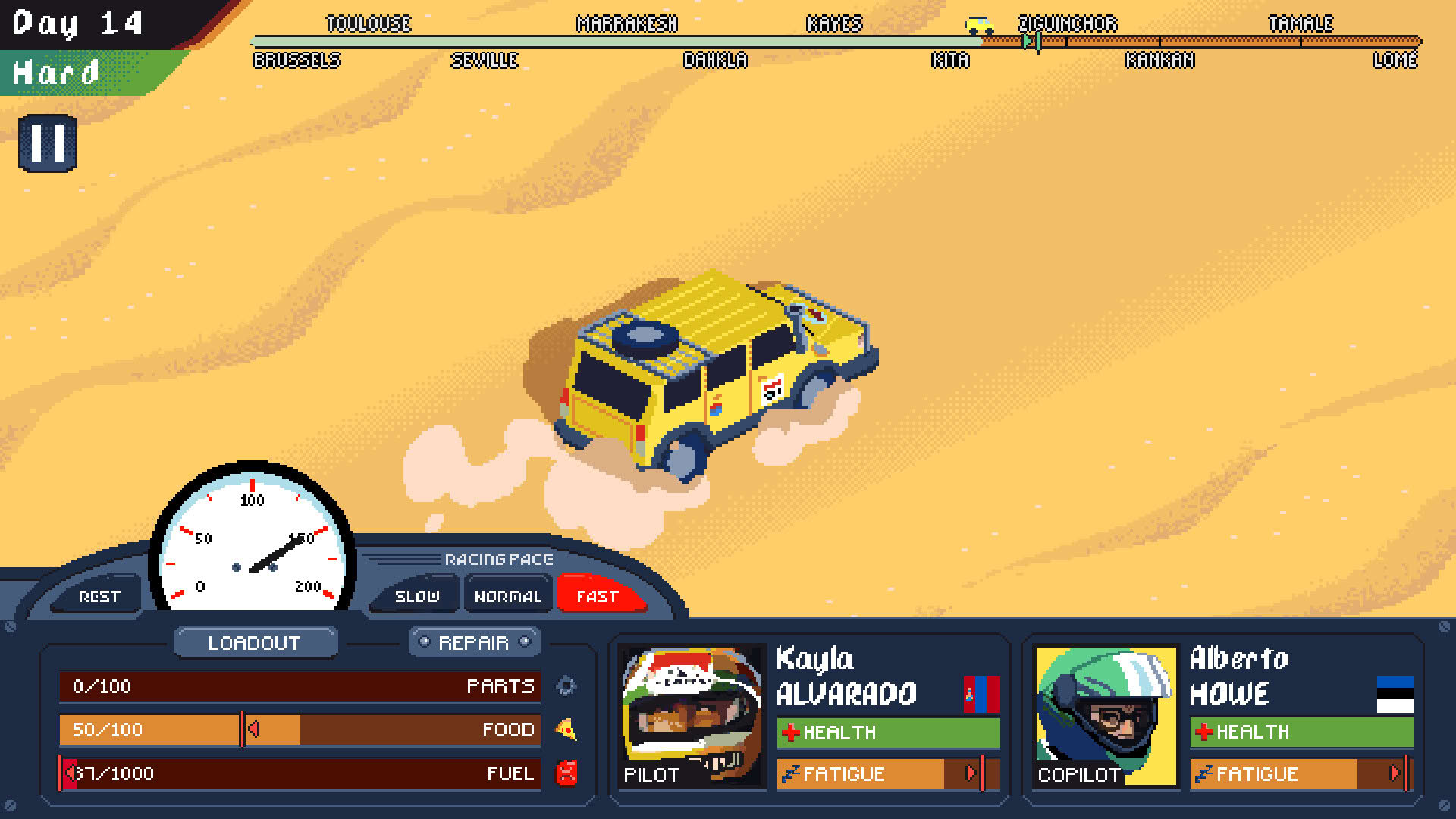 Screenshot for Desert Race Adventures