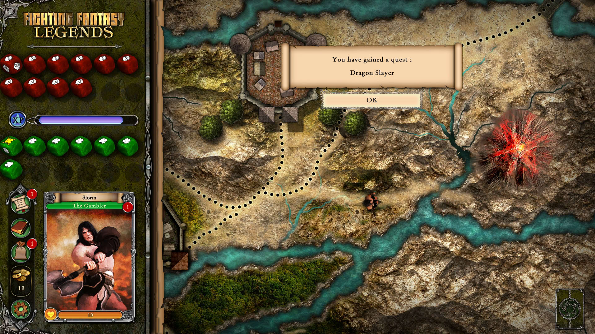 Screenshot for Fighting Fantasy Legends