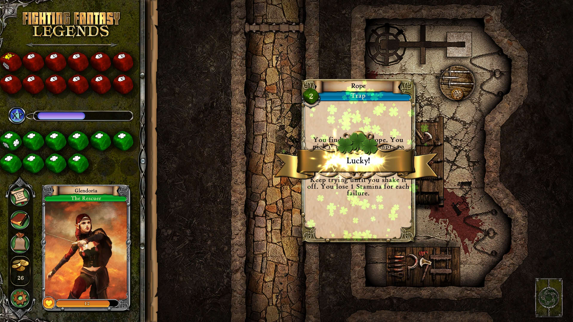 Screenshot for Fighting Fantasy Legends
