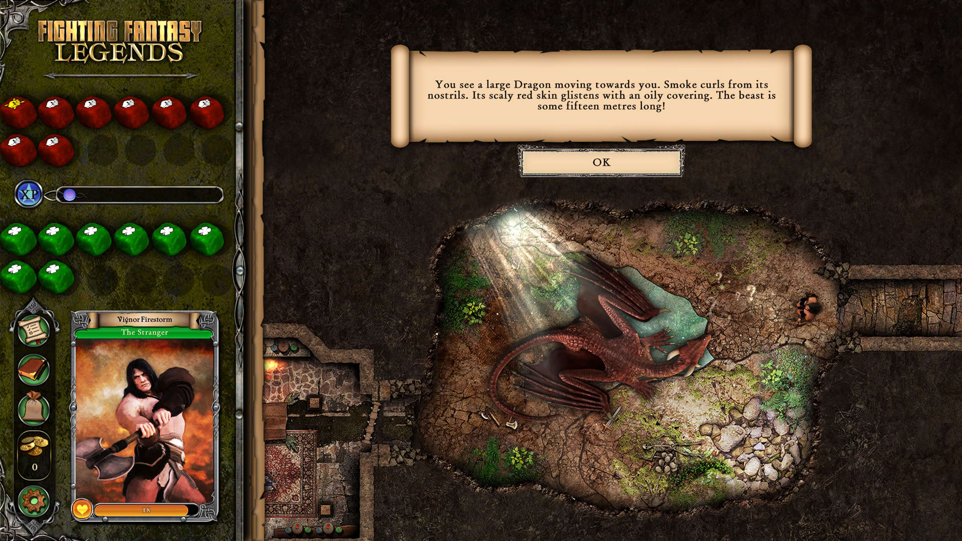 Screenshot for Fighting Fantasy Legends
