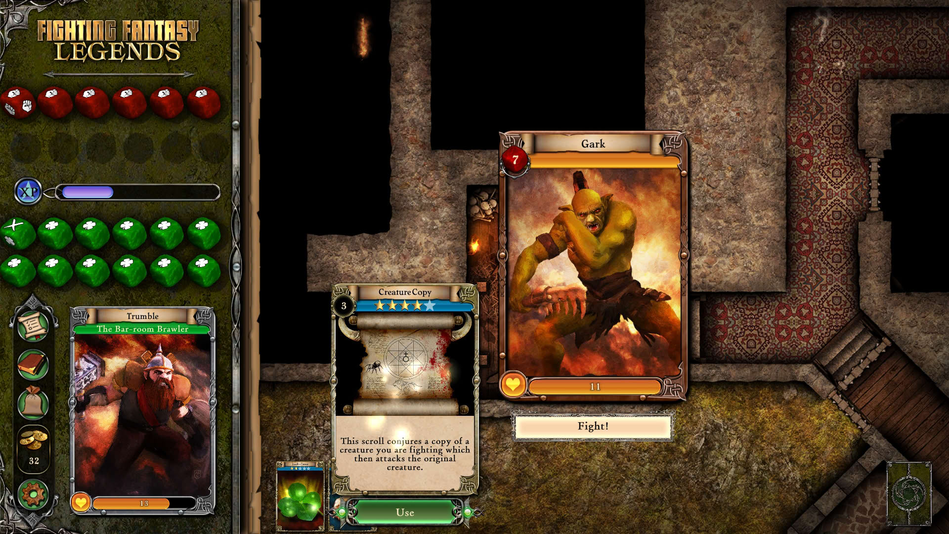 Screenshot for Fighting Fantasy Legends