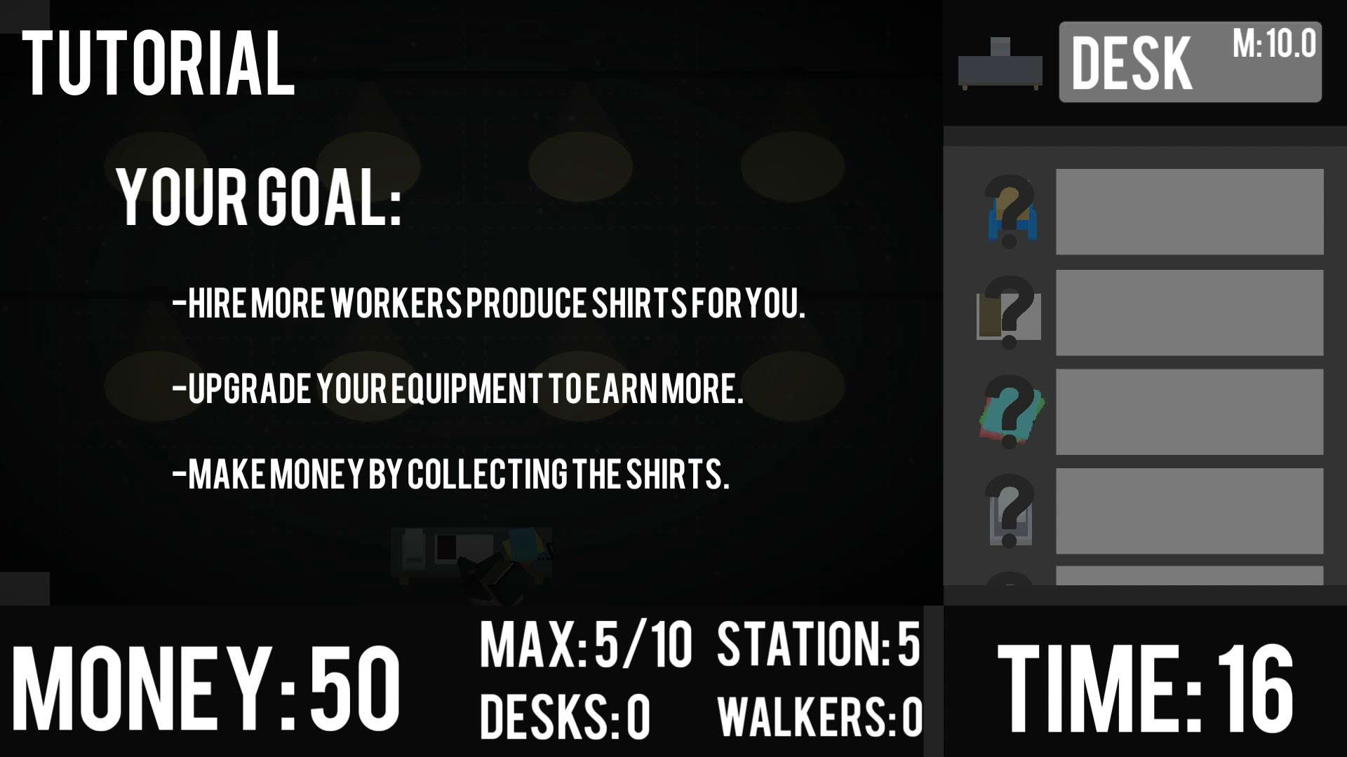 Screenshot for SweatShop