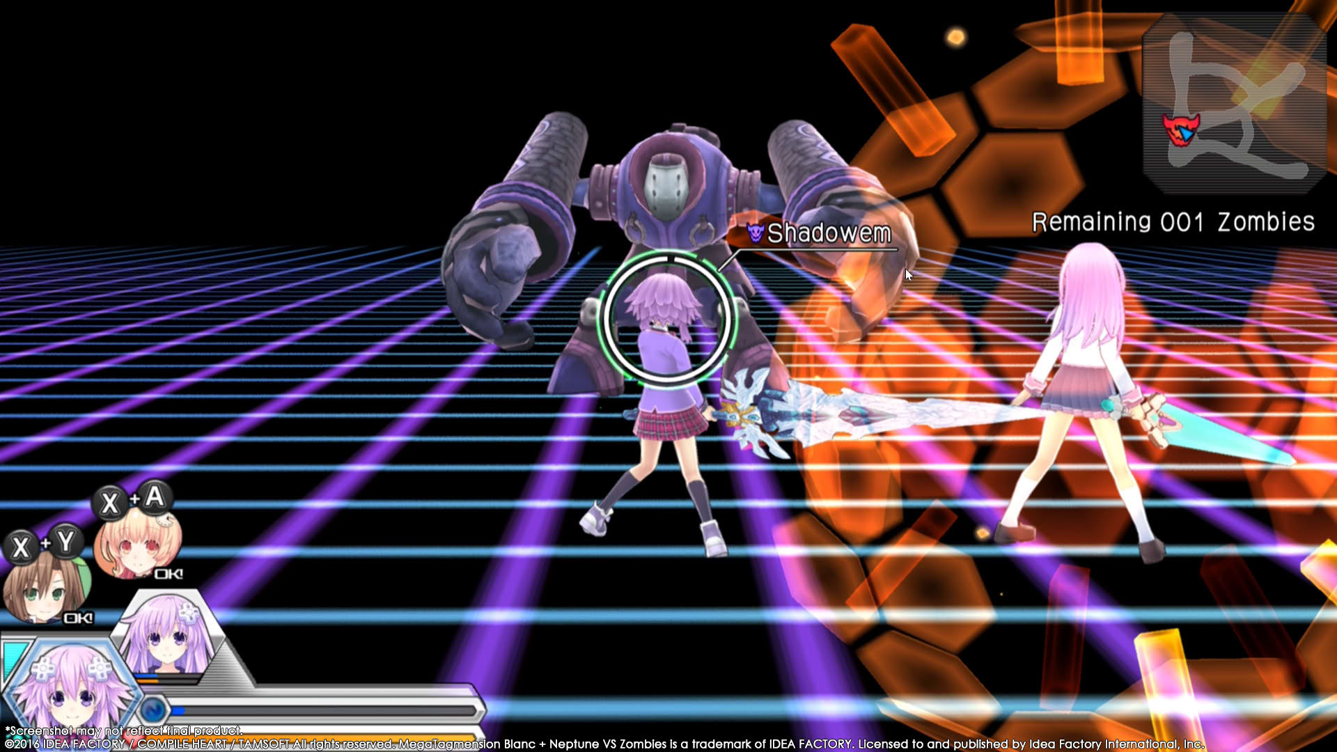 Screenshot for Megatagmension Blanc + Neptune VS Zombies