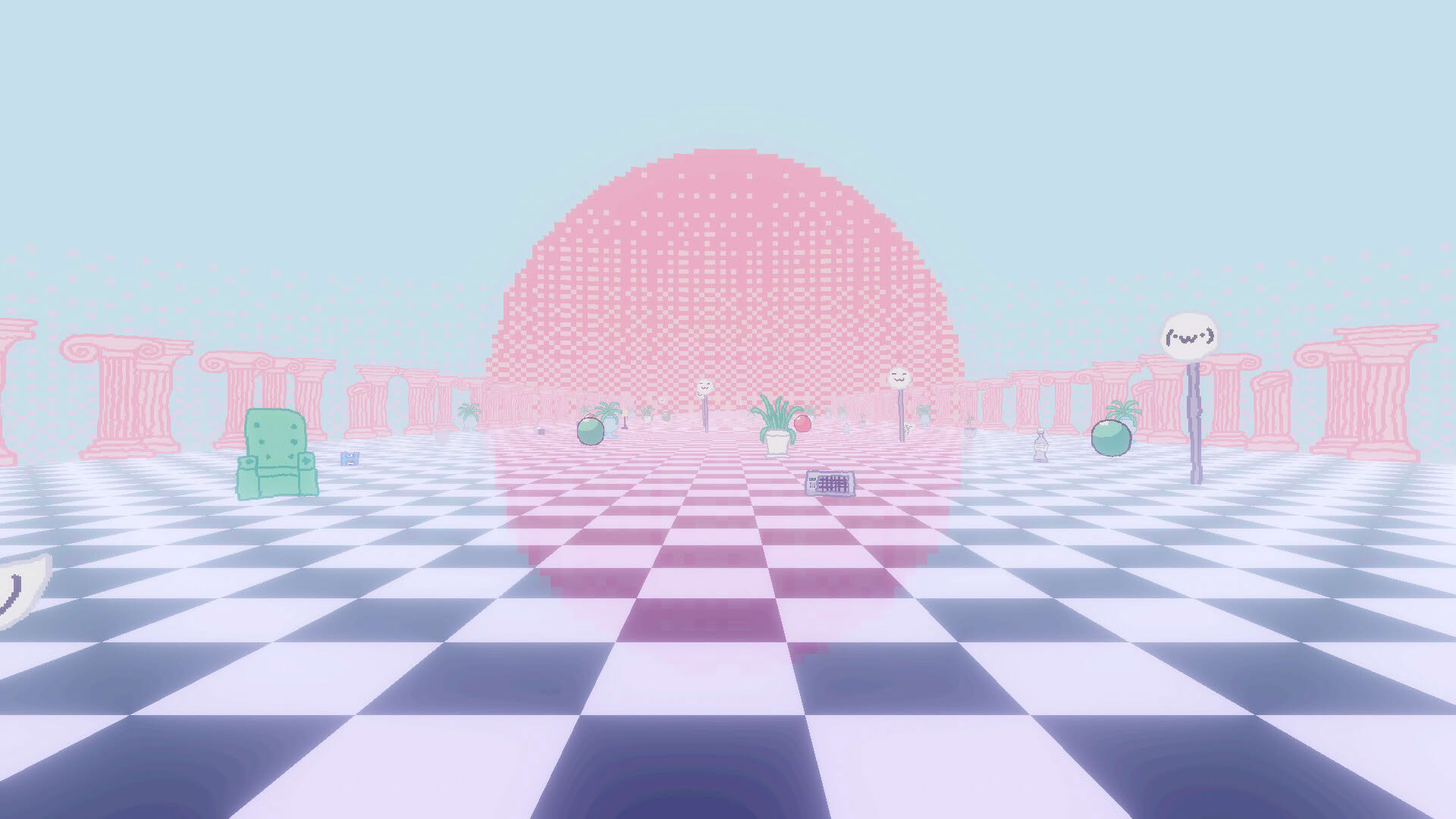 Screenshot for Brain Runner: Dreamcore Movement Shooter