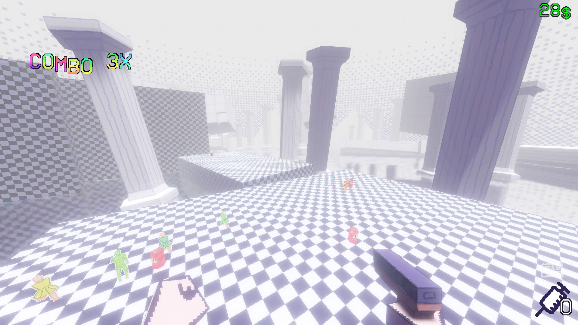 Screenshot for Brain Runner: Dreamcore Movement Shooter