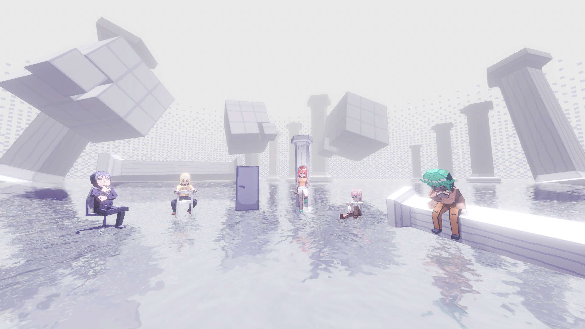 Screenshot for Brain Runner: Dreamcore Movement Shooter