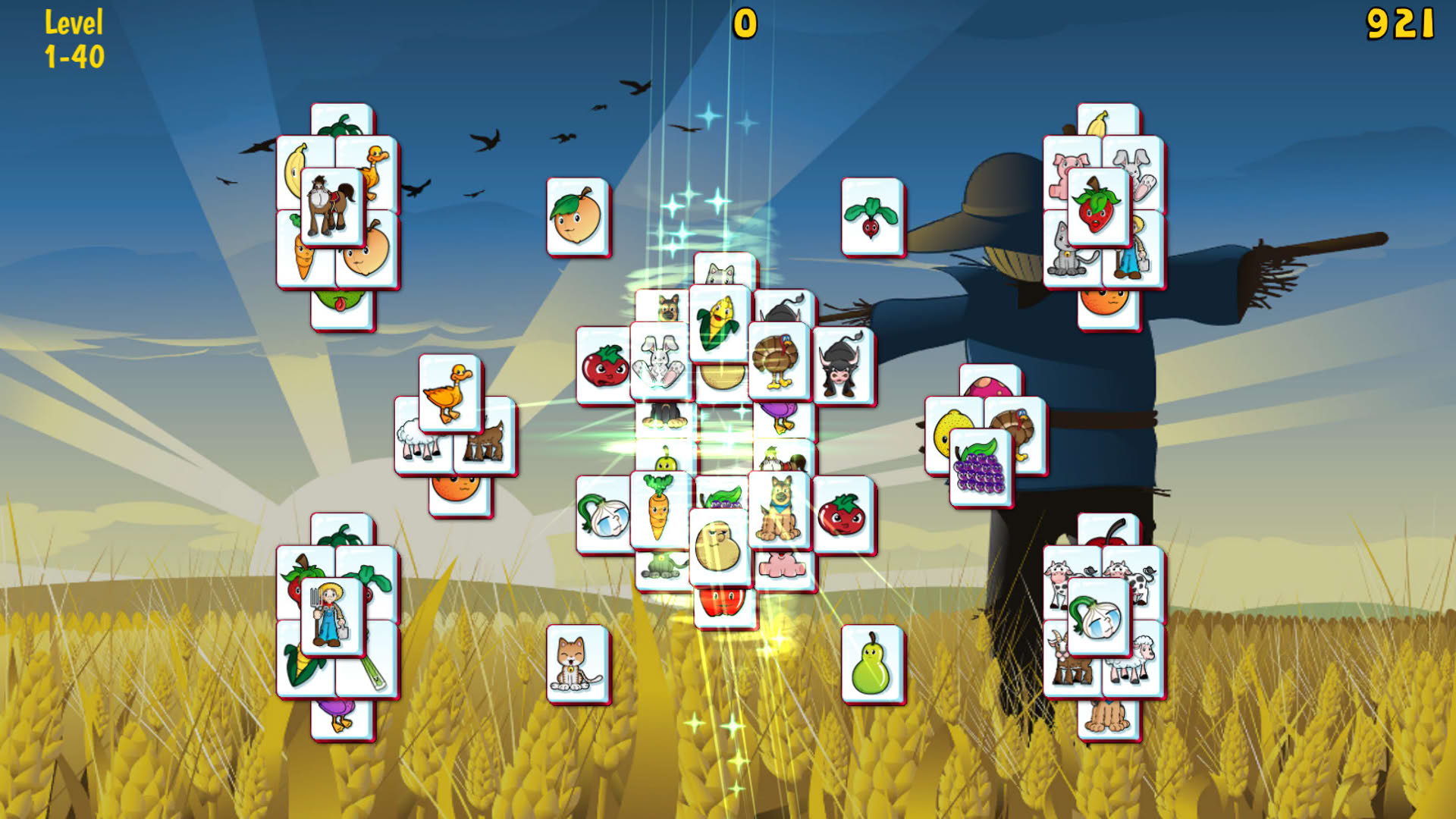 Screenshot for Barnyard Mahjong 3