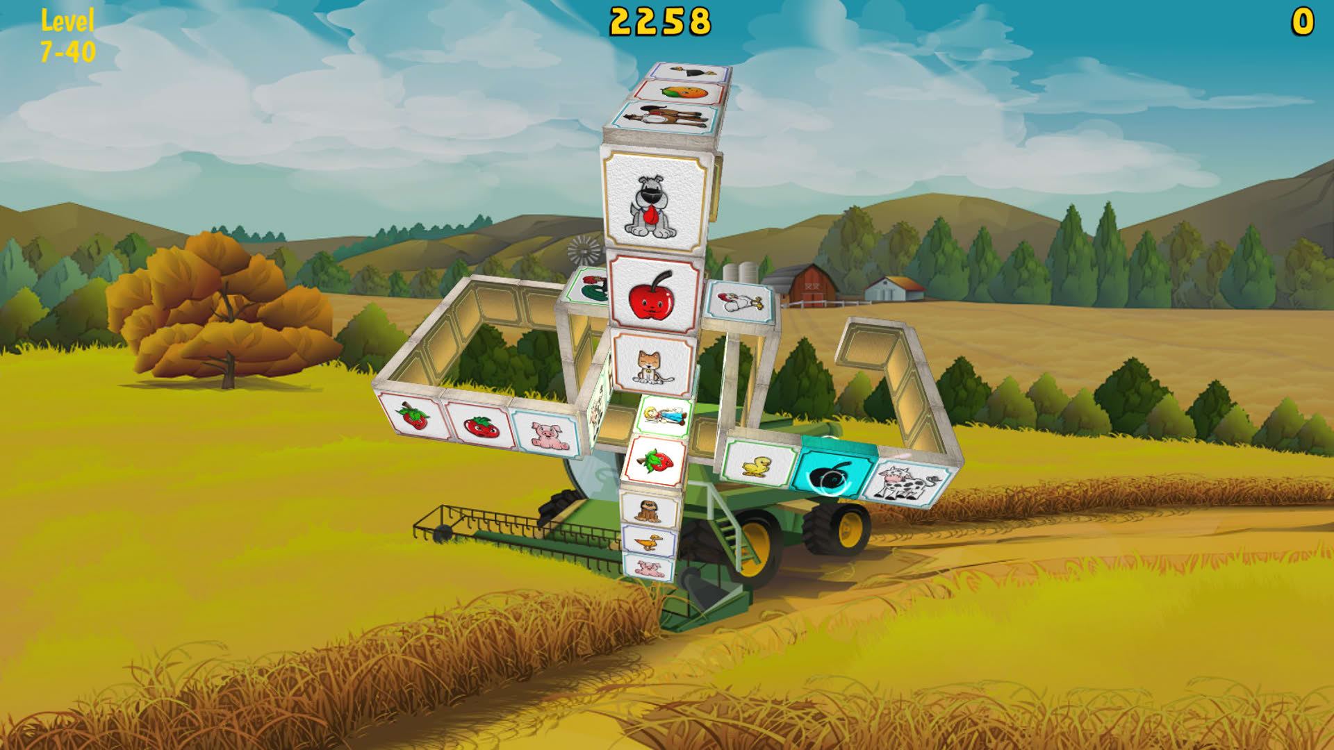 Screenshot for Barnyard Mahjong 3