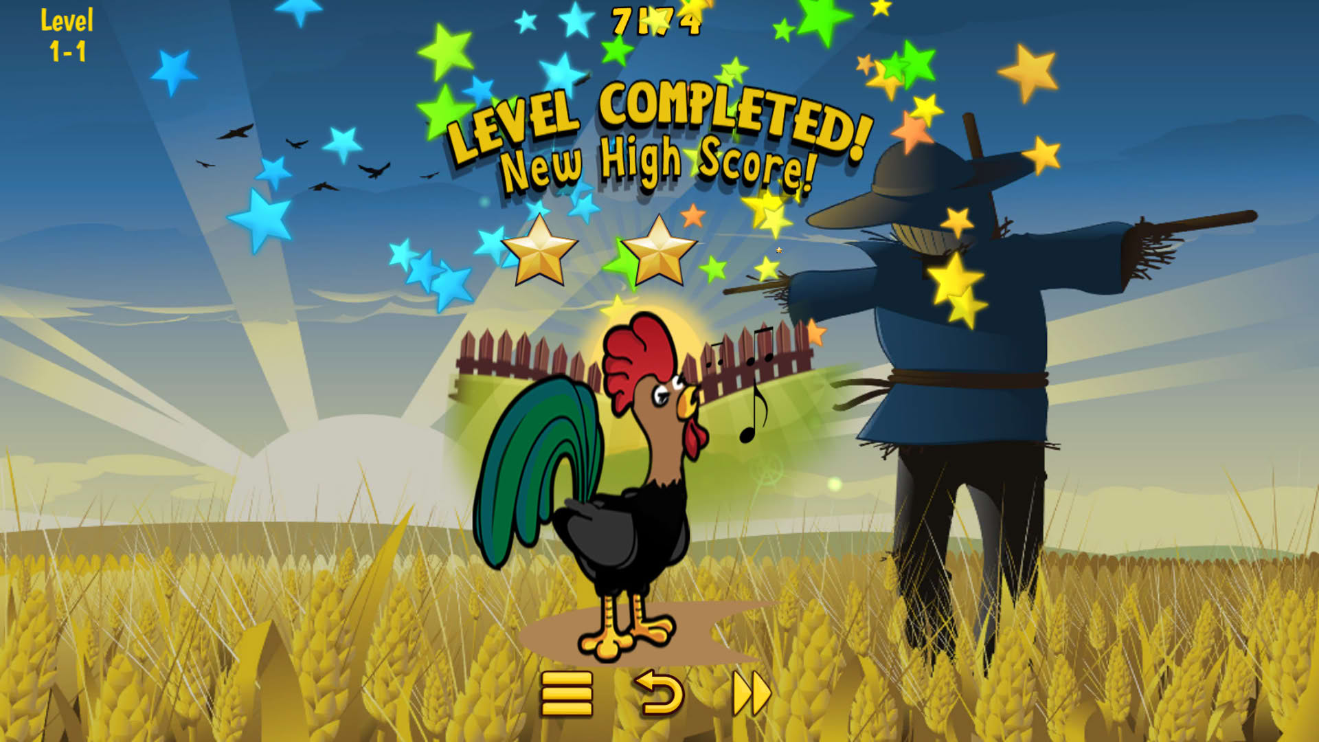 Screenshot for Barnyard Mahjong 3