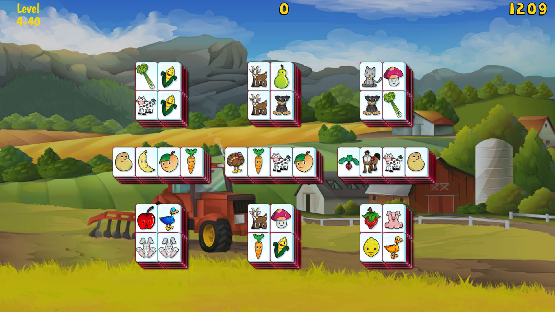 Screenshot for Barnyard Mahjong 3