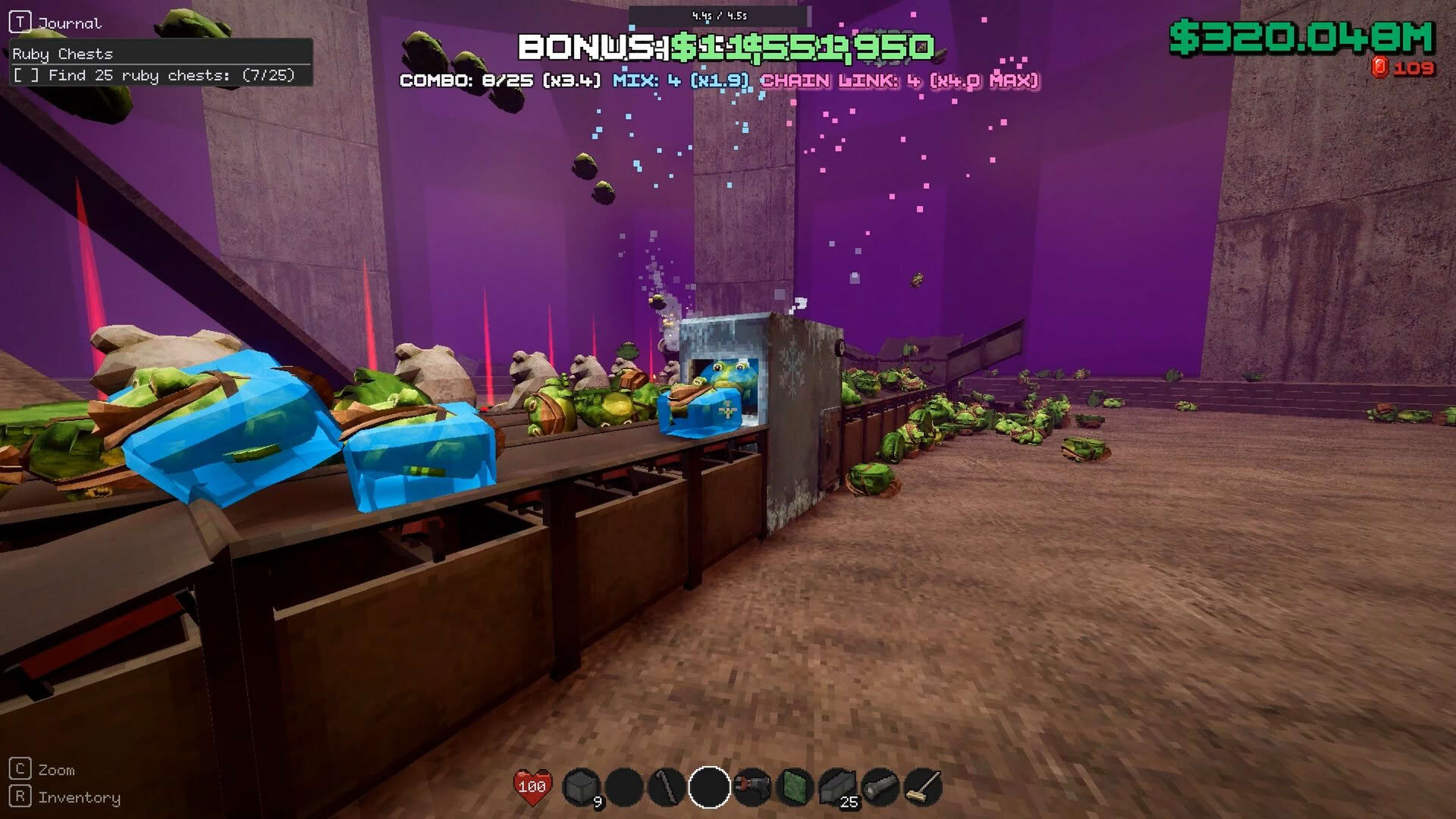 Screenshot for Frog in the Hole!