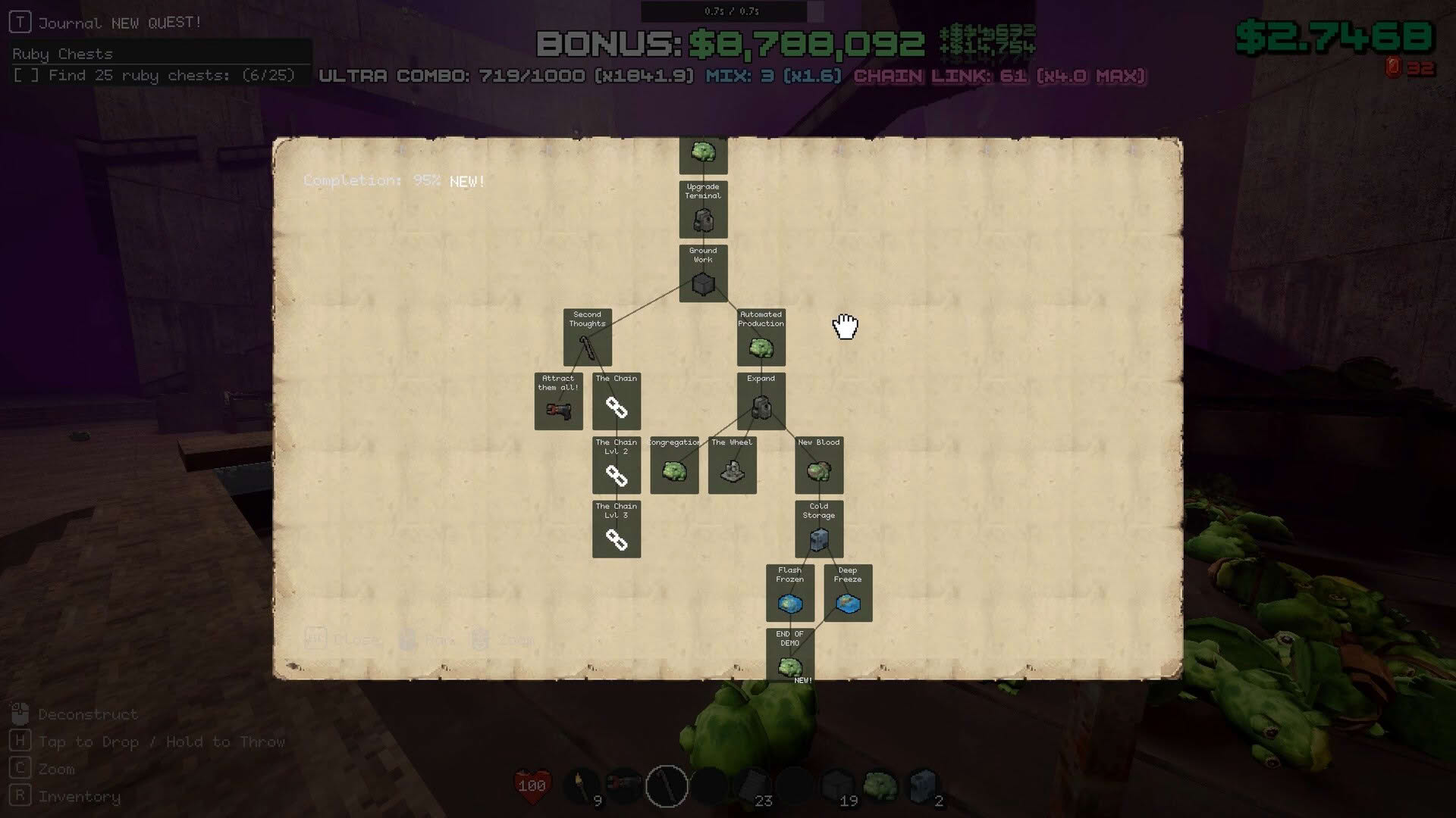 Screenshot for Frog in the Hole!
