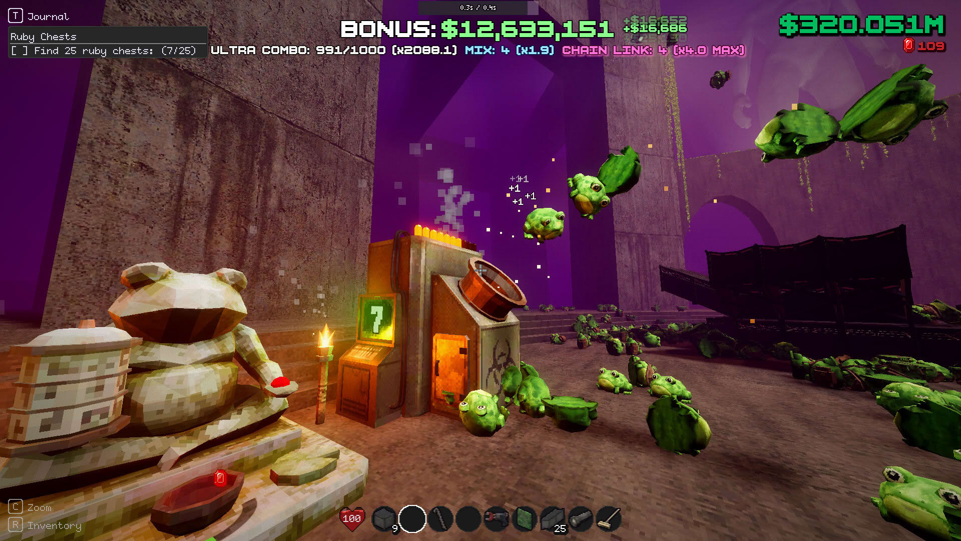 Screenshot for Frog in the Hole!