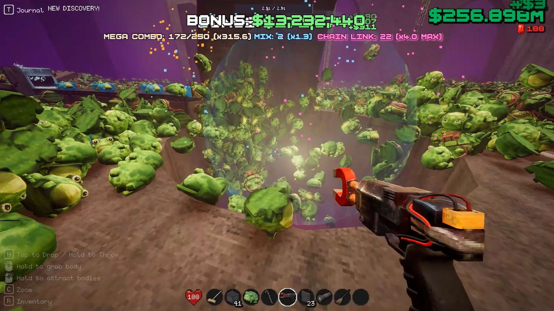 Screenshot for Frog in the Hole!