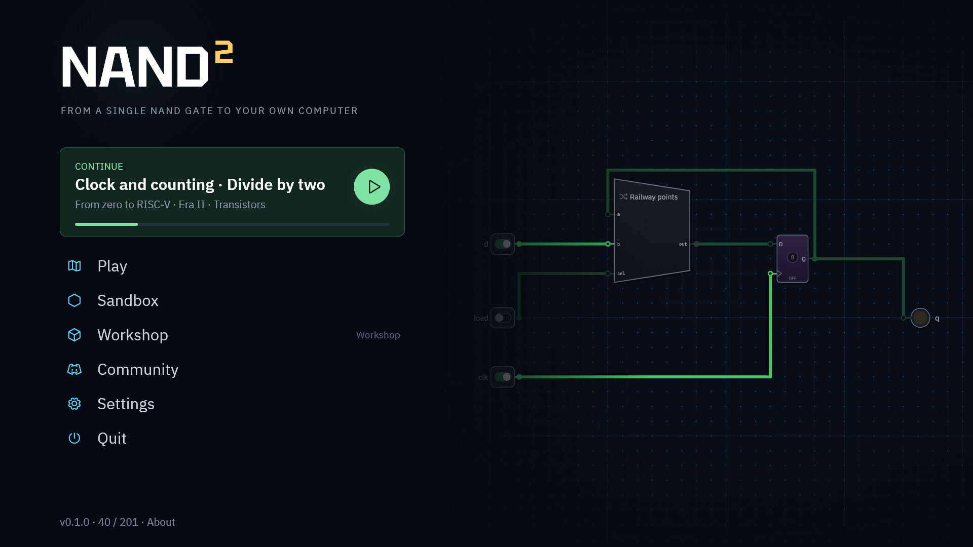 Screenshot for NAND²
