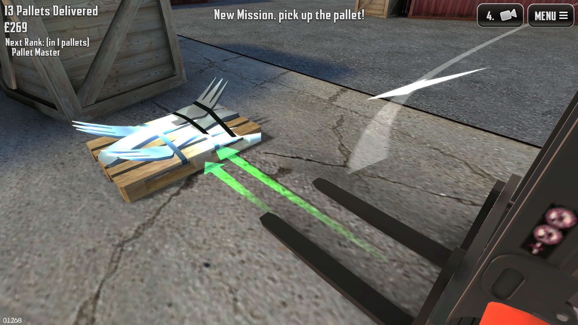 Screenshot for Extreme Forklifting 2