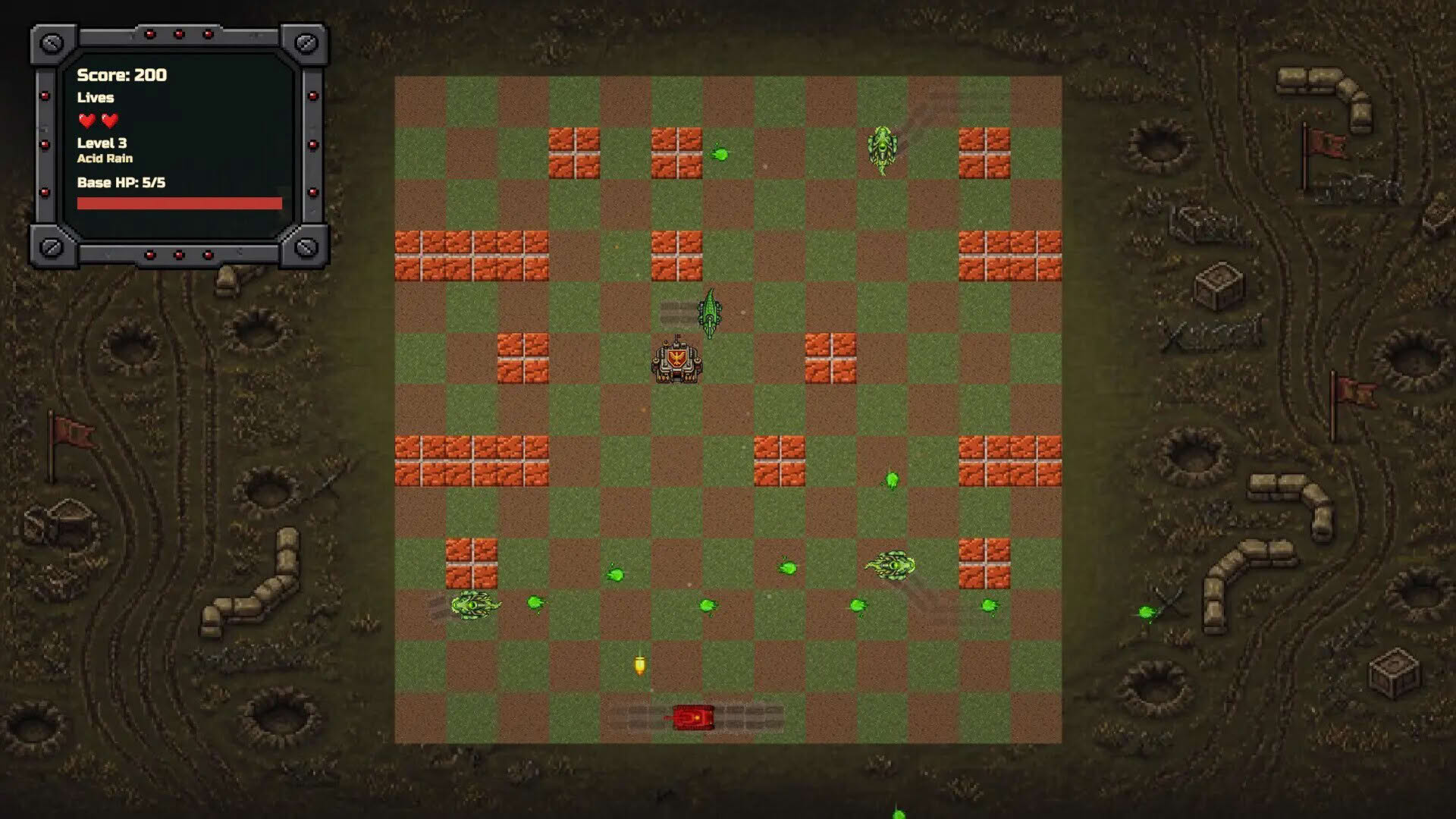 Screenshot for Red Tanks vs Lizard