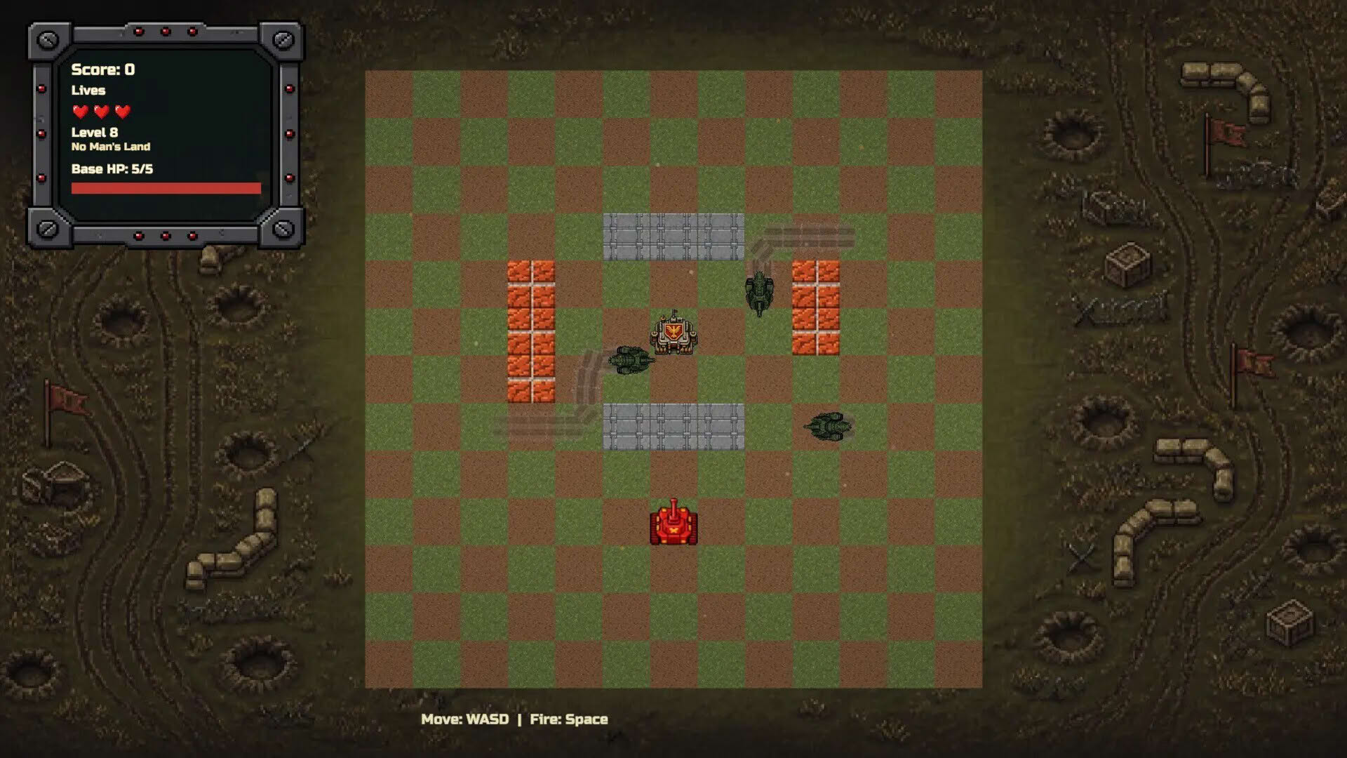 Screenshot for Red Tanks vs Lizard