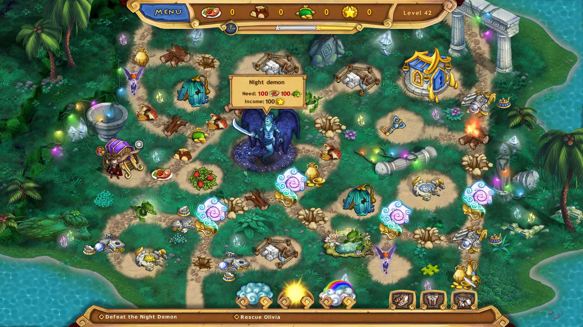 Screenshot for Weather Lord: Legendary Hero