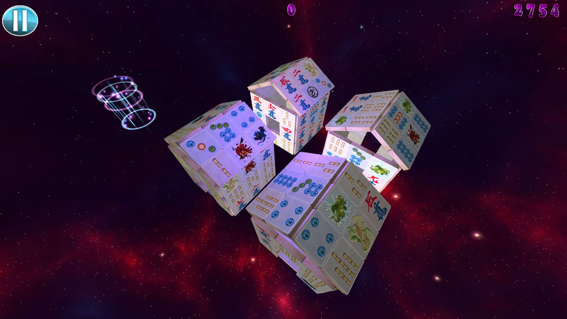 Screenshot for Mahjong Deluxe 2: Astral Planes