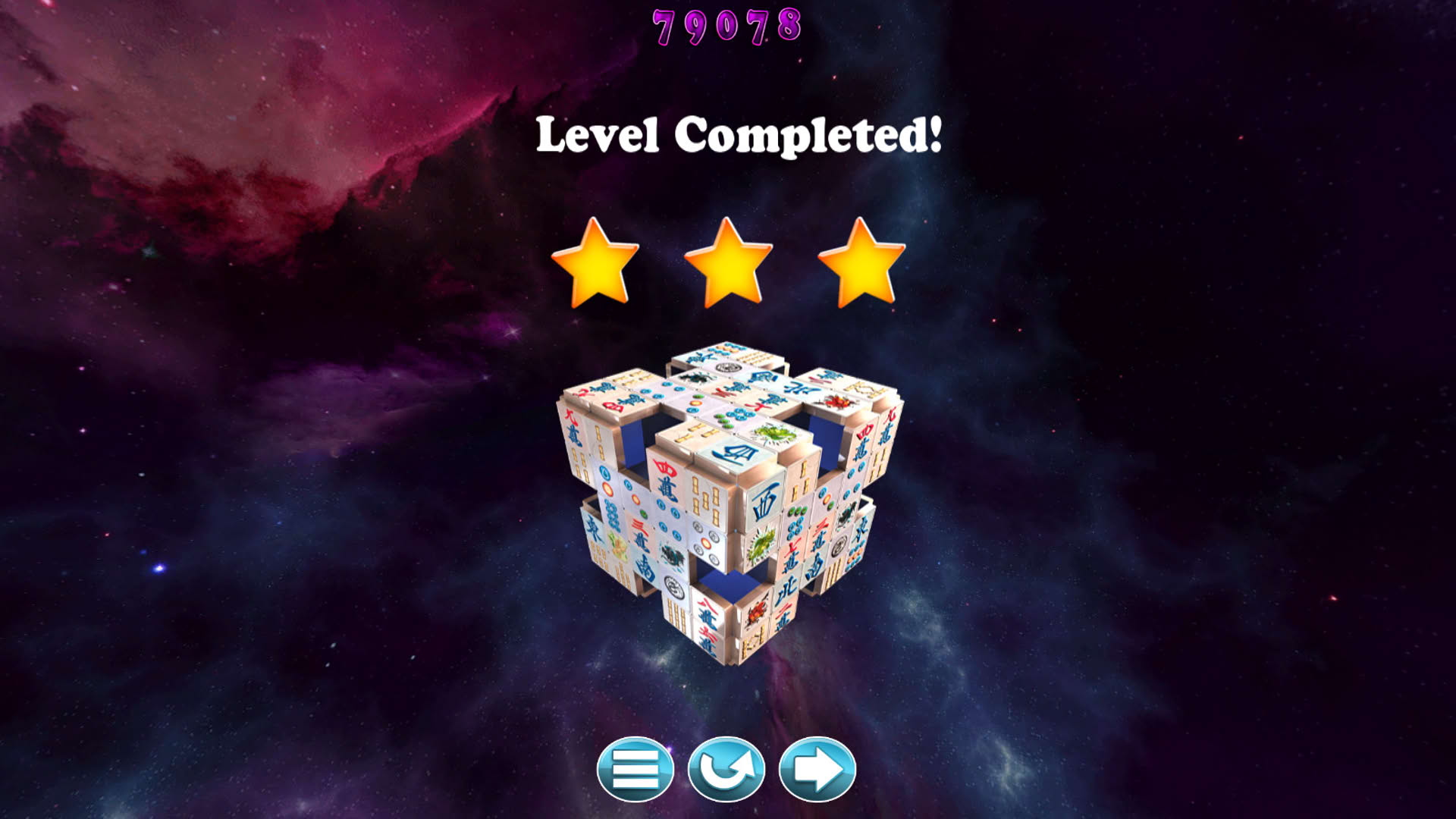 Screenshot for Mahjong Deluxe 2: Astral Planes