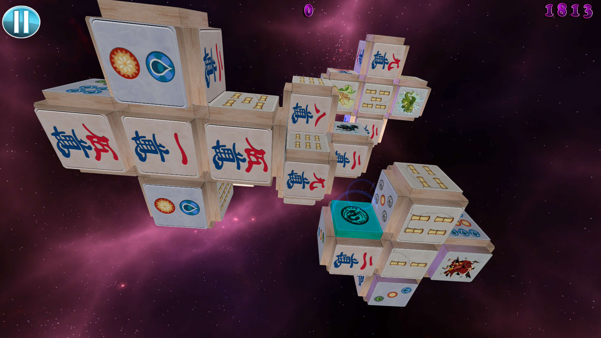 Screenshot for Mahjong Deluxe 2: Astral Planes