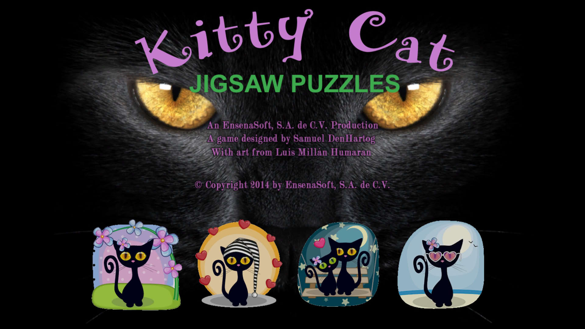 Screenshot for Kitty Cat: Jigsaw Puzzles