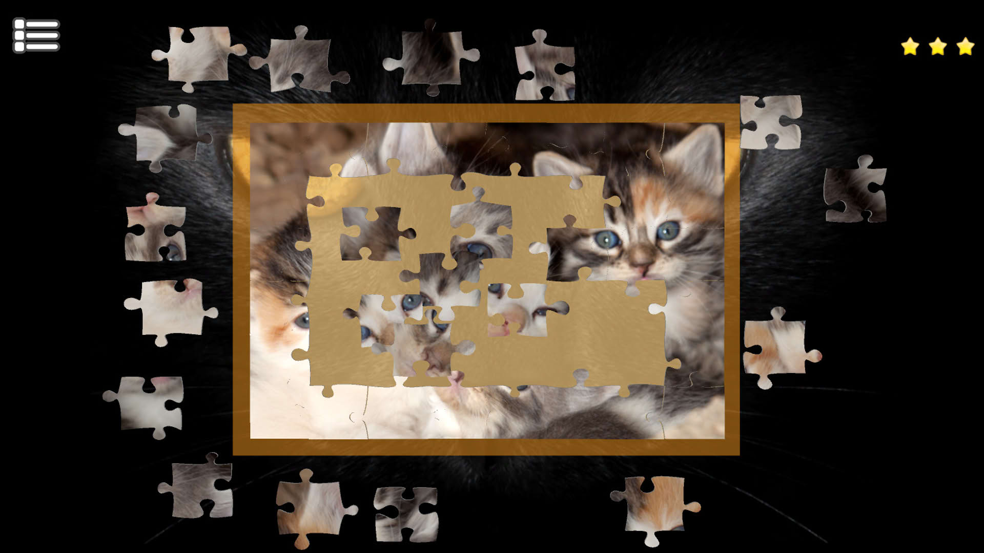 Screenshot for Kitty Cat: Jigsaw Puzzles