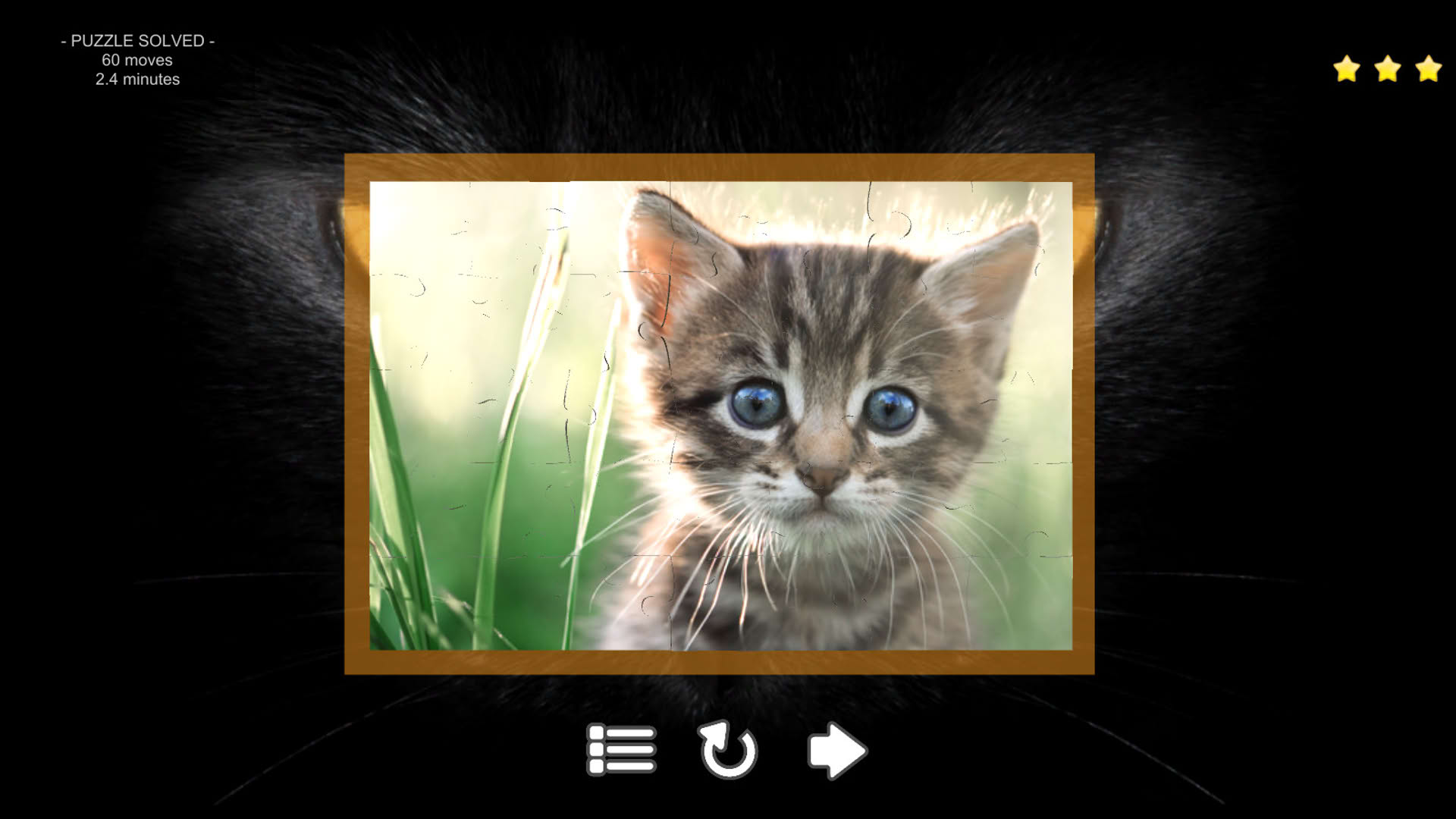 Screenshot for Kitty Cat: Jigsaw Puzzles