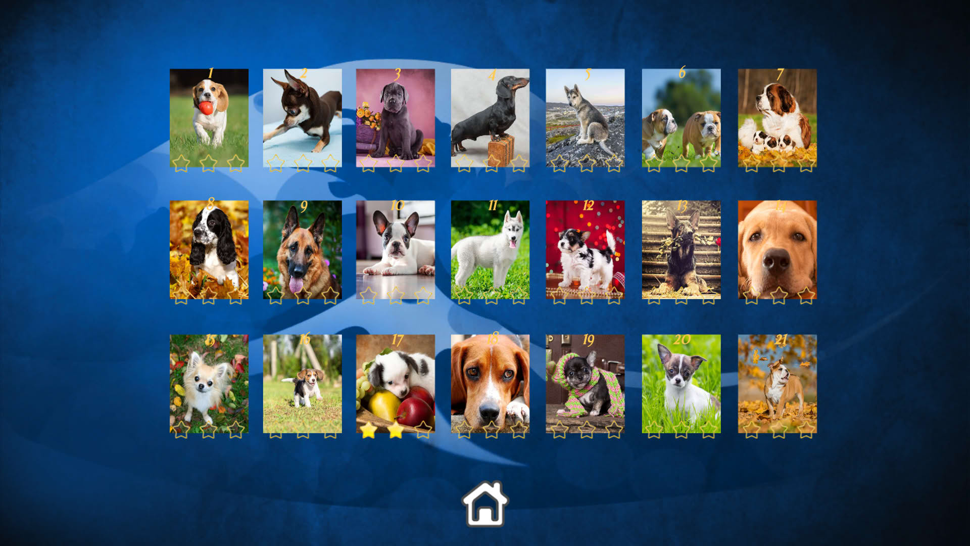 Screenshot for Puppy Dog: Jigsaw Puzzles