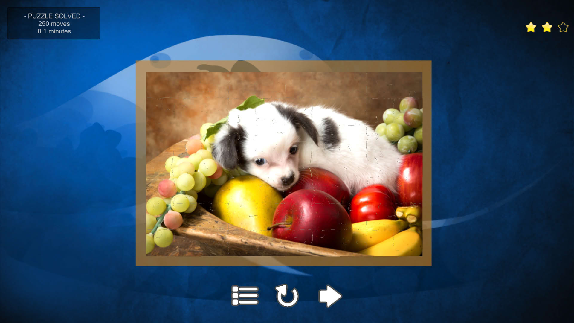 Screenshot for Puppy Dog: Jigsaw Puzzles