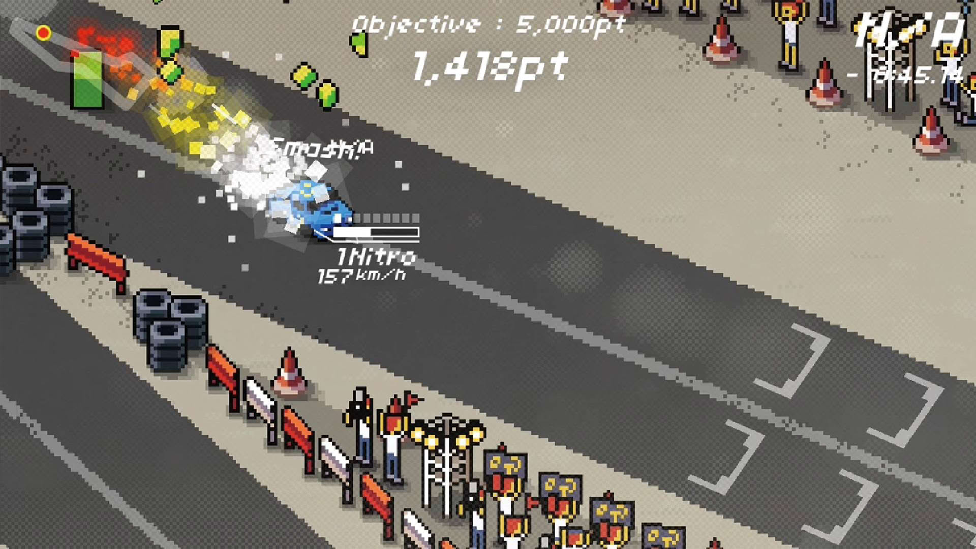 Screenshot for Super Pixel Racers