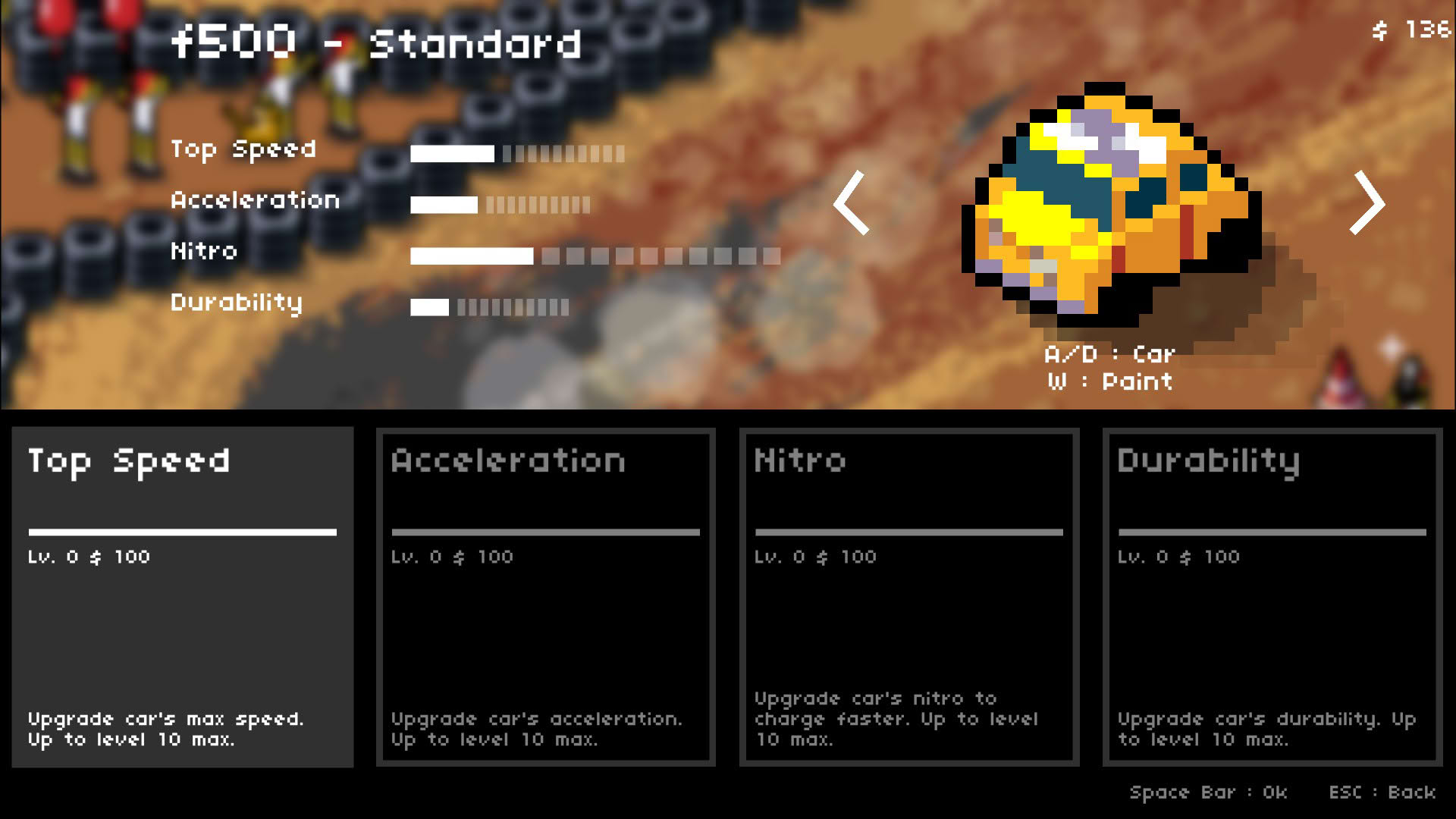 Screenshot for Super Pixel Racers