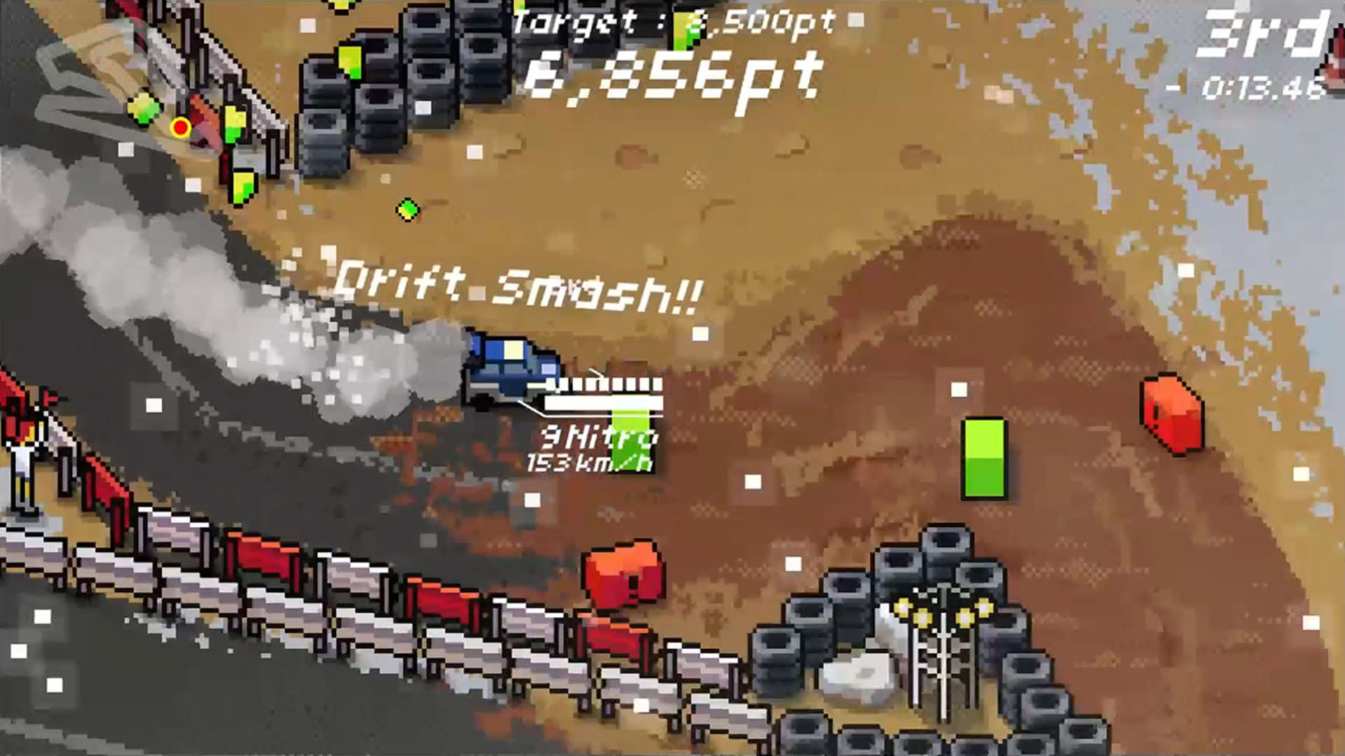 Screenshot for Super Pixel Racers