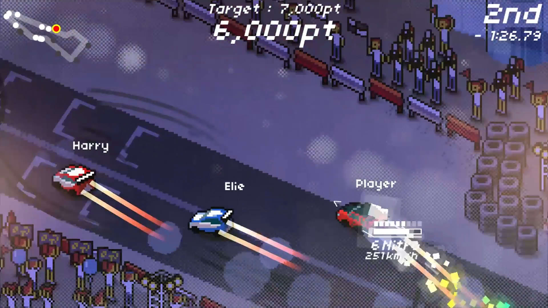 Screenshot for Super Pixel Racers