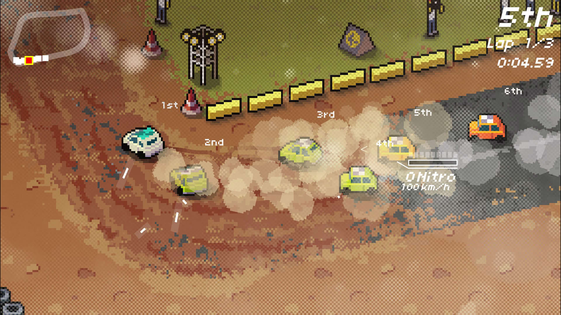 Screenshot for Super Pixel Racers