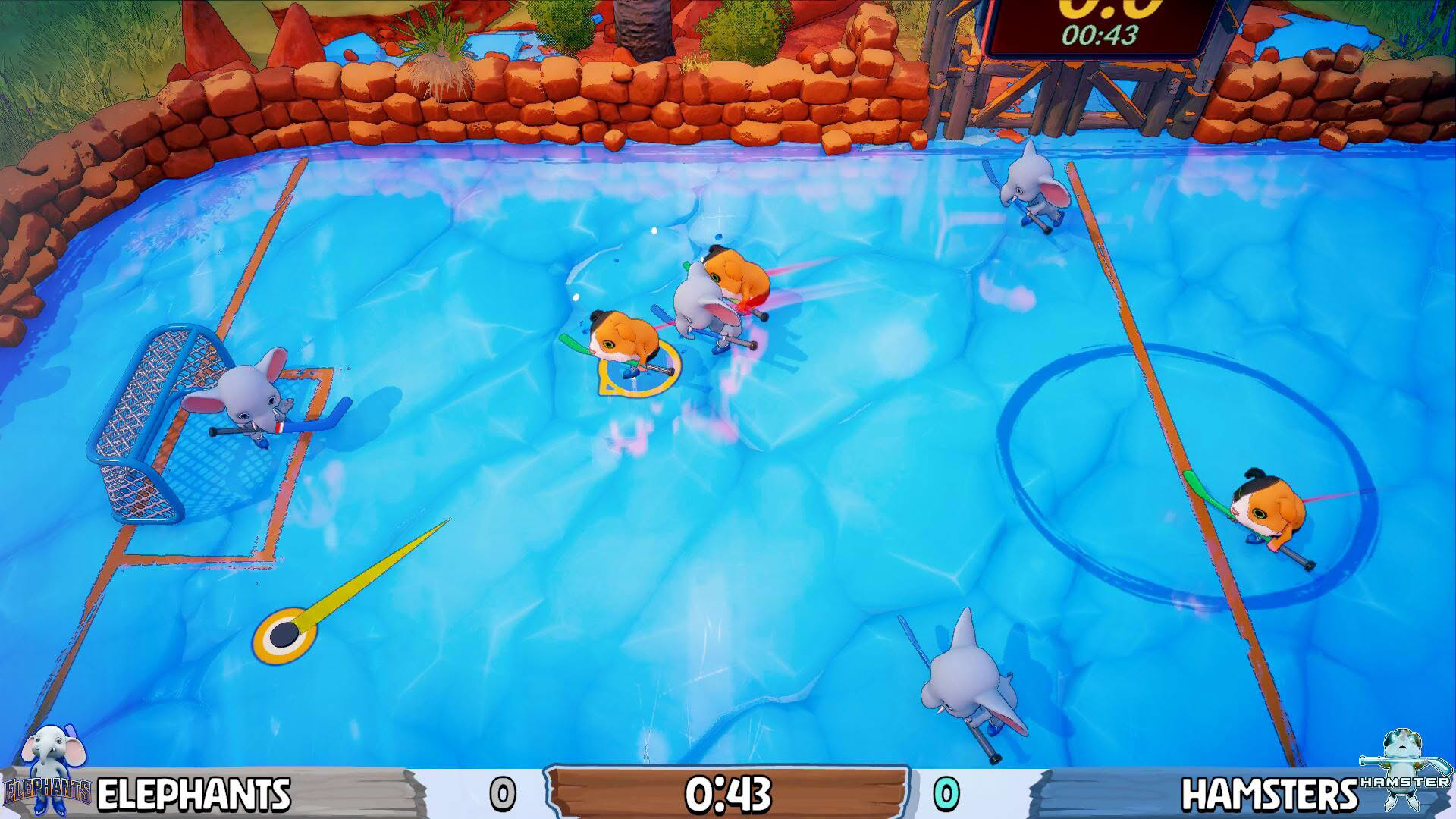 Screenshot for Hockey Beasts