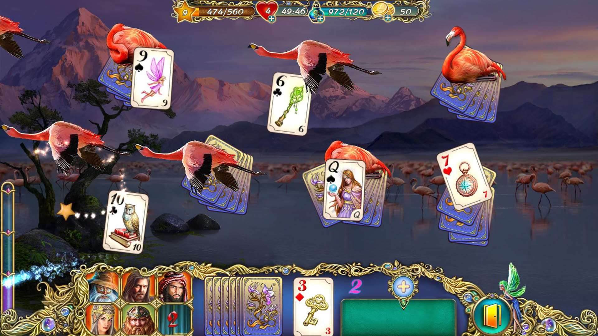 Screenshot for Emerland Solitaire: Endless Journey