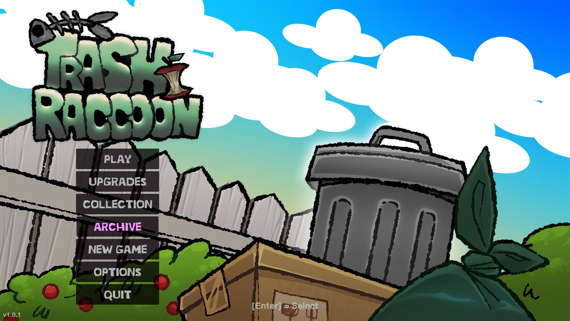 Screenshot for Trash Raccoon