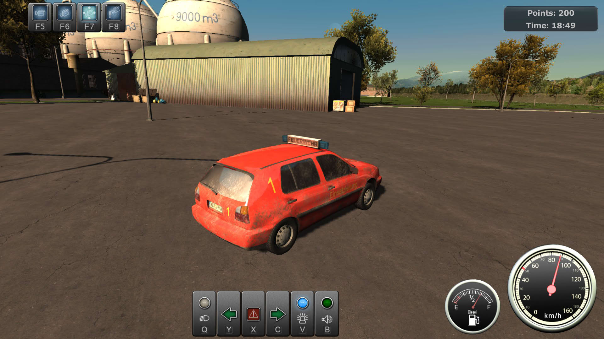 Screenshot for Plant Fire Department: The Simulation
