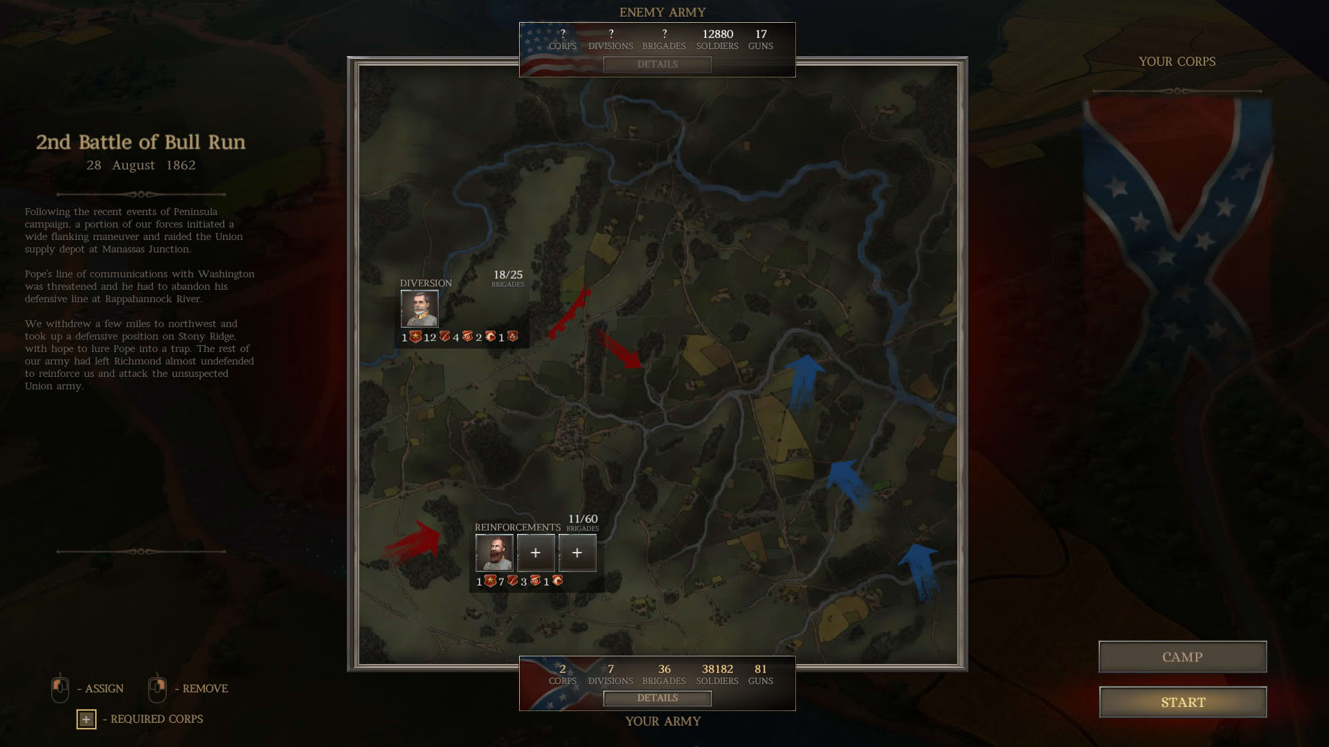 Screenshot for Ultimate General: Civil War