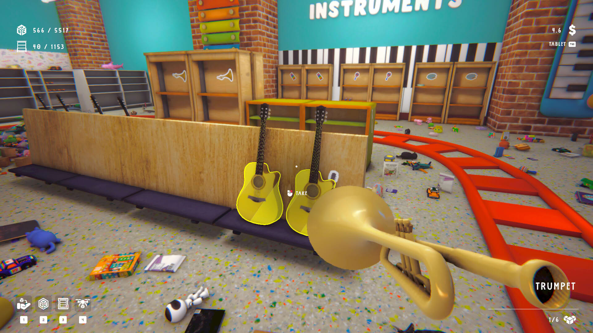 Screenshot for Too Many Toys!