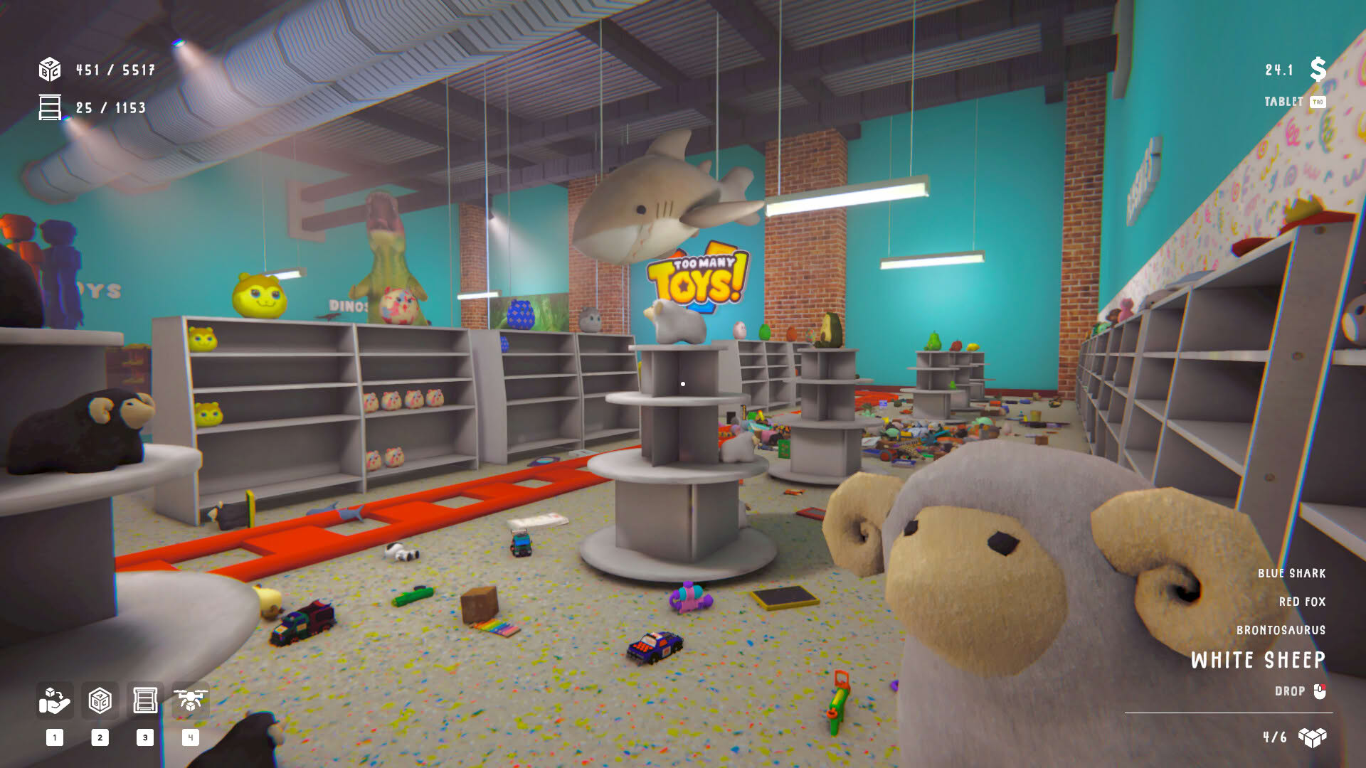 Screenshot for Too Many Toys!