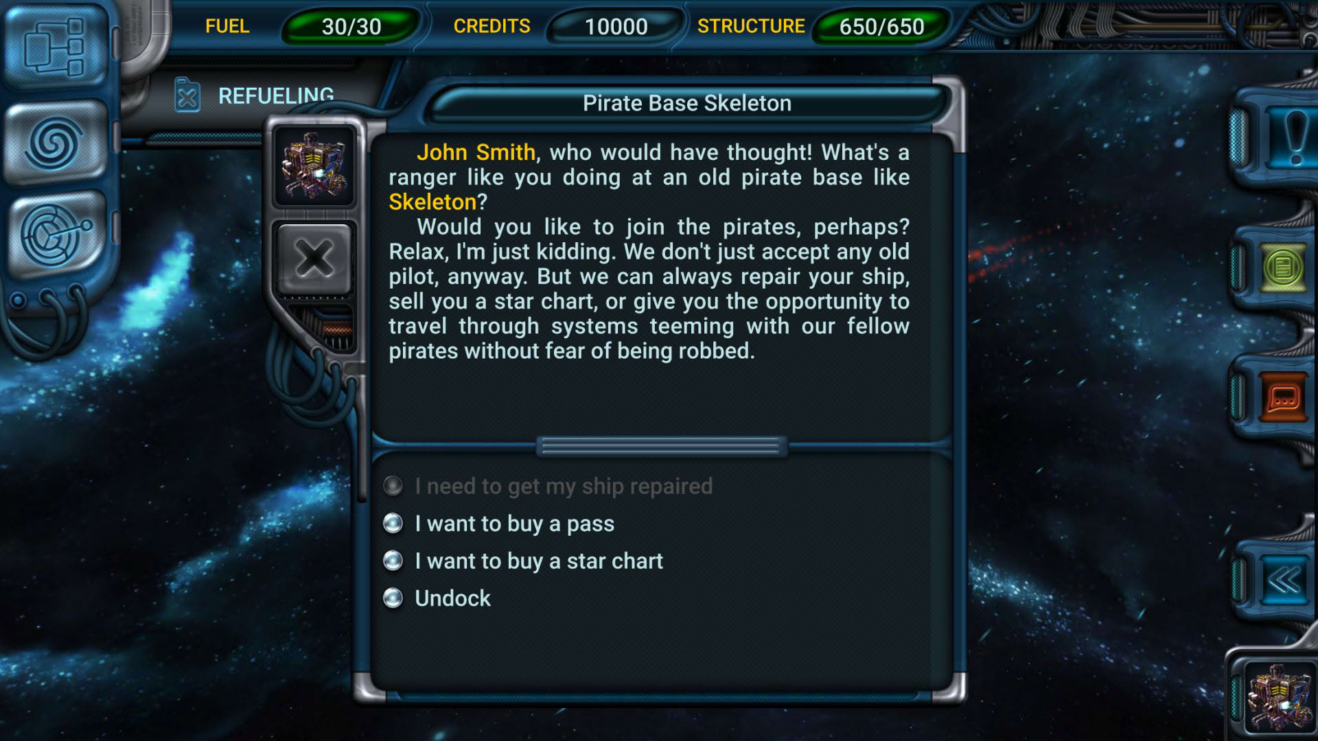 Screenshot for Space Rangers: Quest