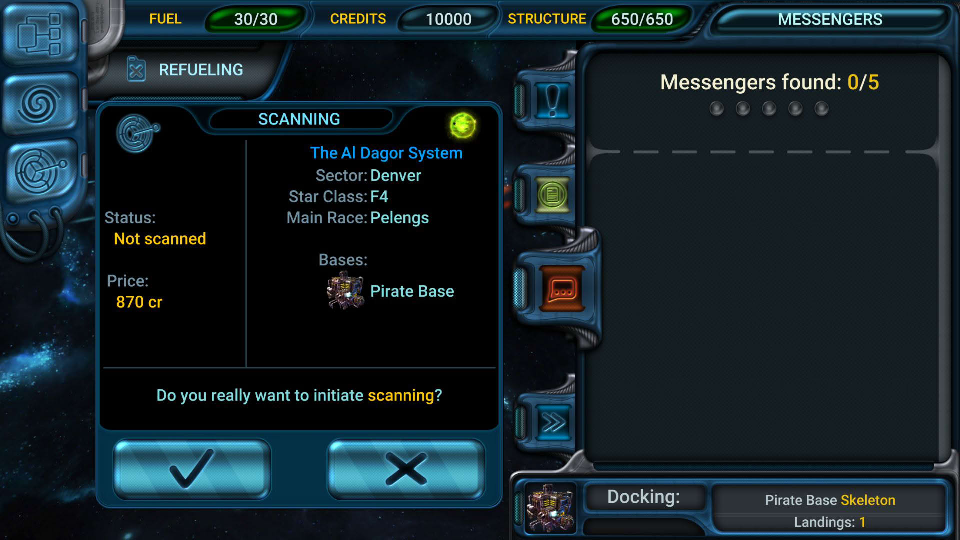 Screenshot for Space Rangers: Quest