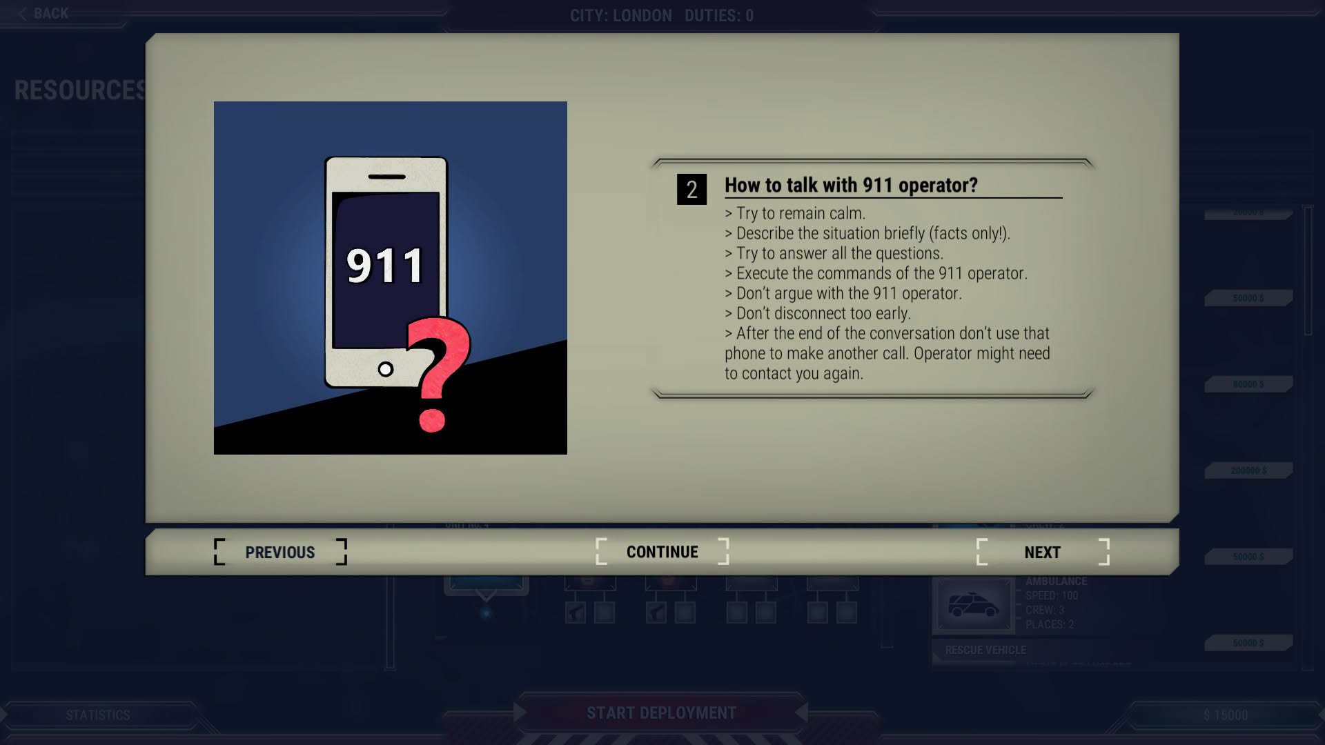 Screenshot for 911 Operator