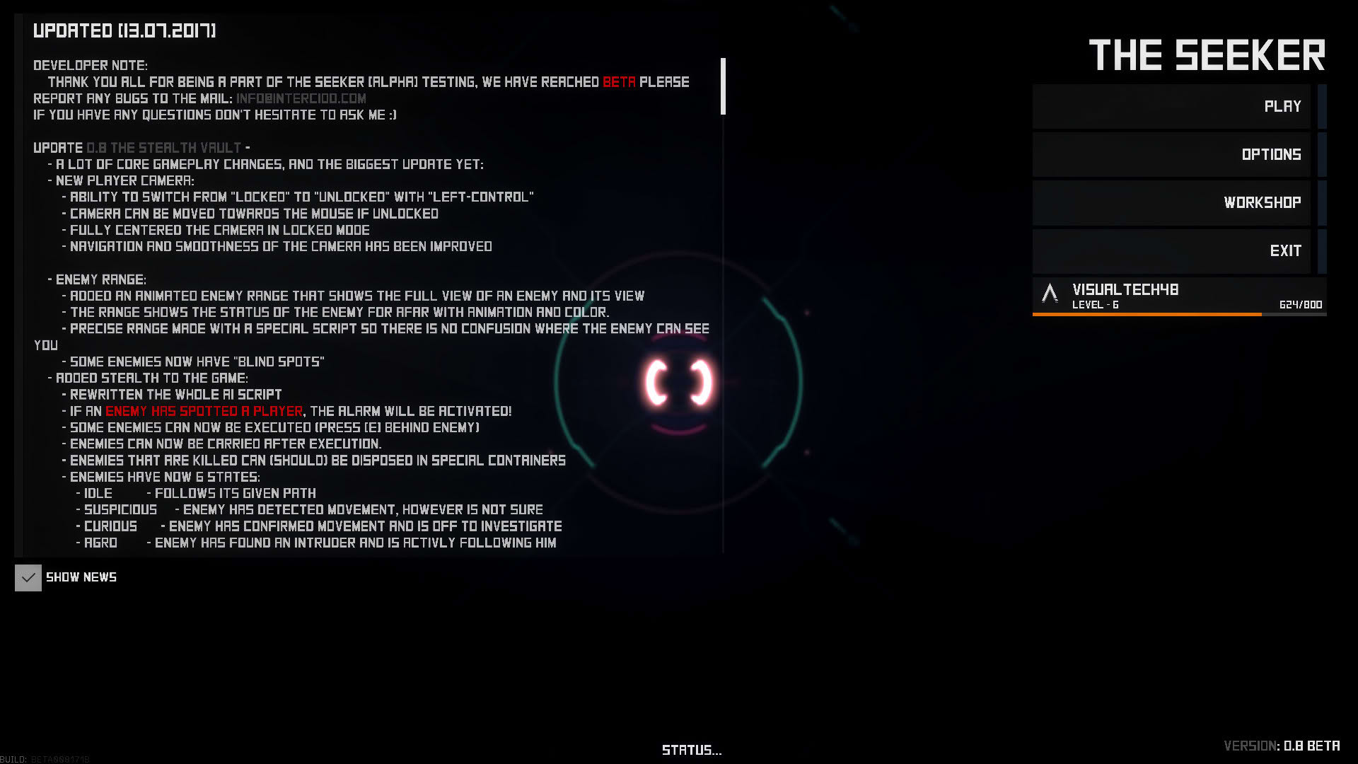 Screenshot for The Seeker