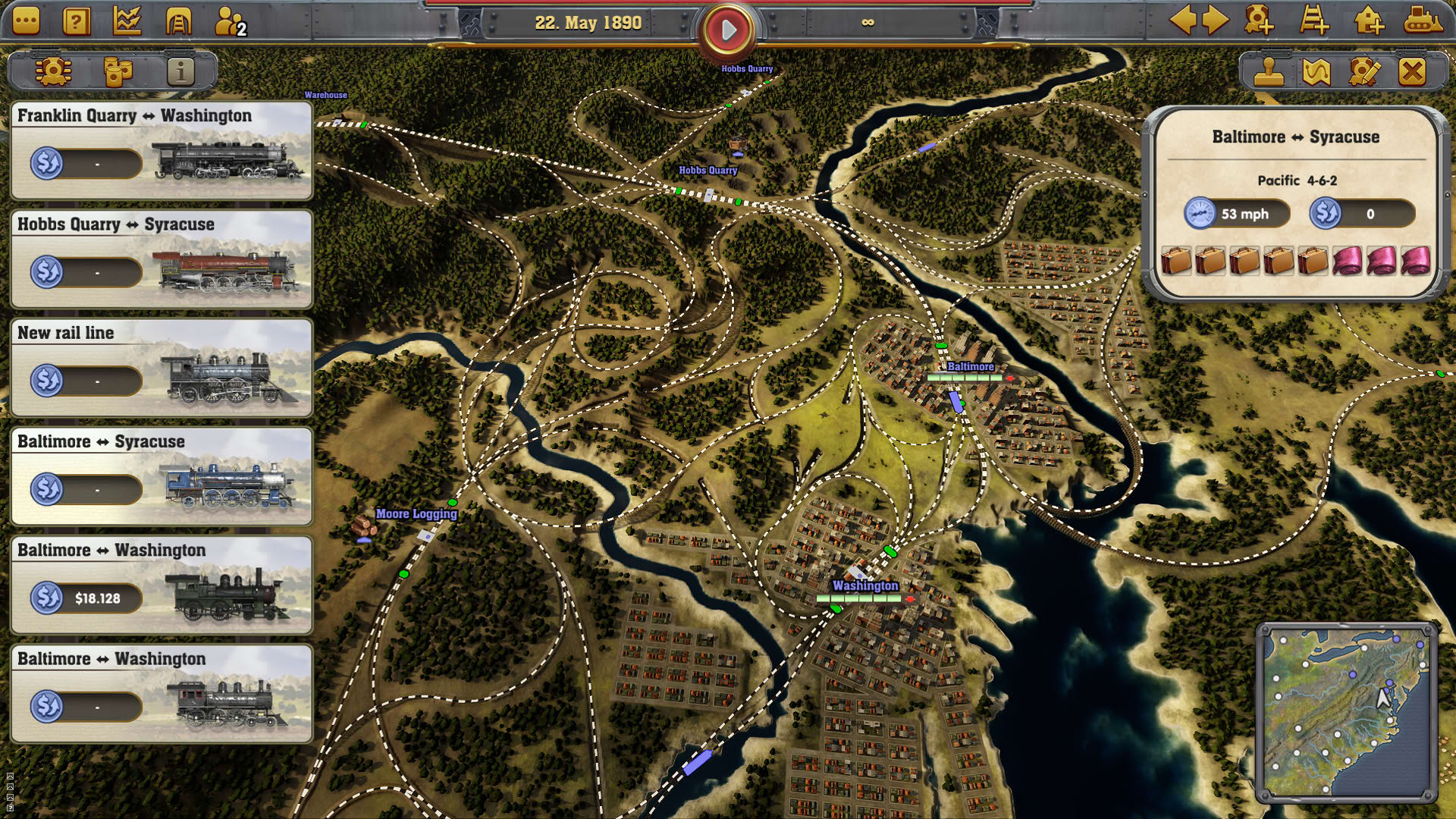 Screenshot for Railway Empire